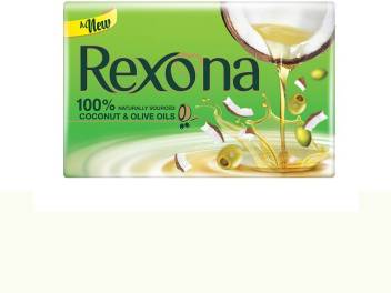 REXONA COCONUT AND OLIVE OILS 100g SOAP