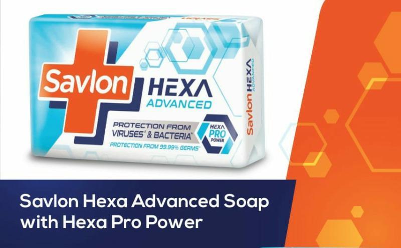 SAVLON SOAP HEXA ADVANCED 75g PACK